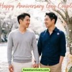 Happy Anniversary Gay Couple