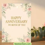 Happy Anniversary to Both of You Quotes