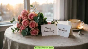 Happy Anniversary and Goodbye