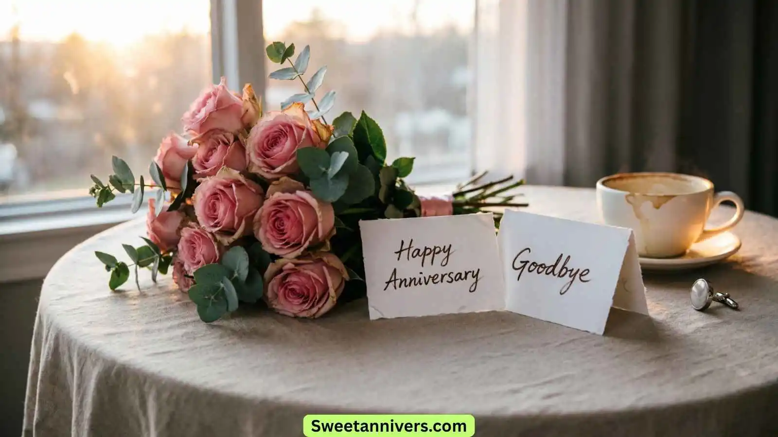 Happy Anniversary and Goodbye