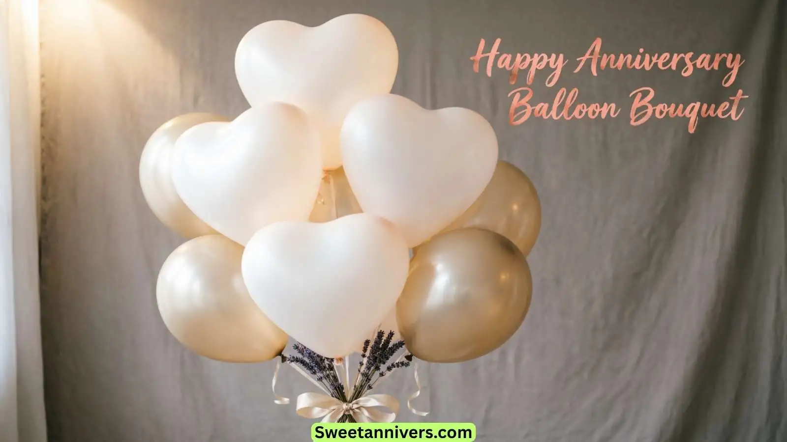 Happy Anniversary Balloon Bouquet