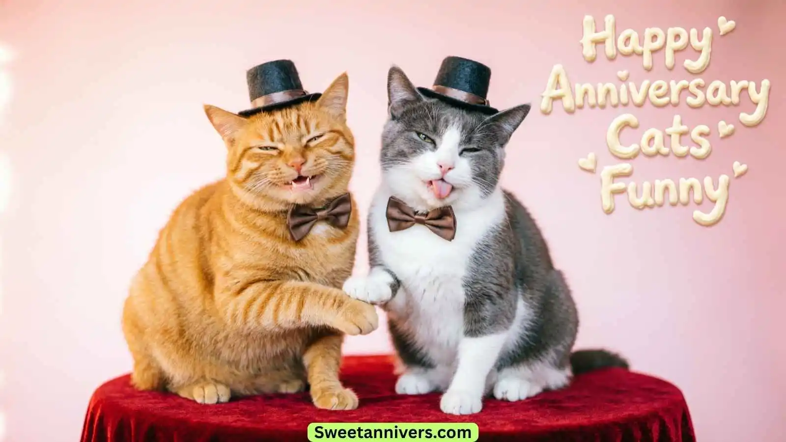 Happy Anniversary Cats Funny