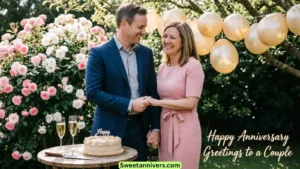 Happy Anniversary Greetings to a Couple