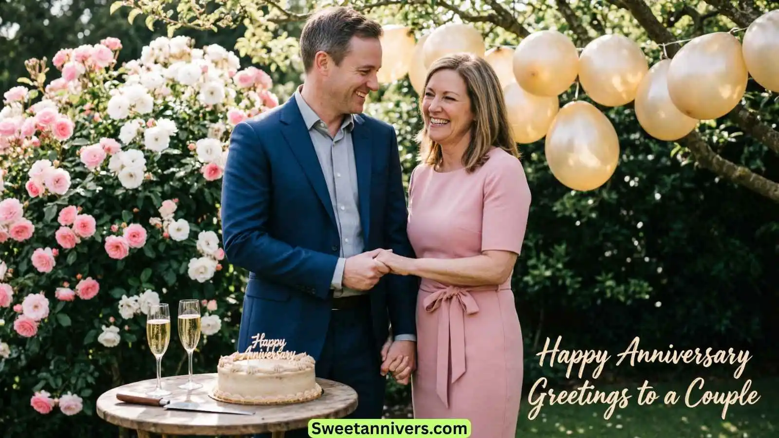 Happy Anniversary Greetings to a Couple