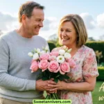 Happy Anniversary with Flowers