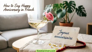 How to Say Happy Anniversary in French