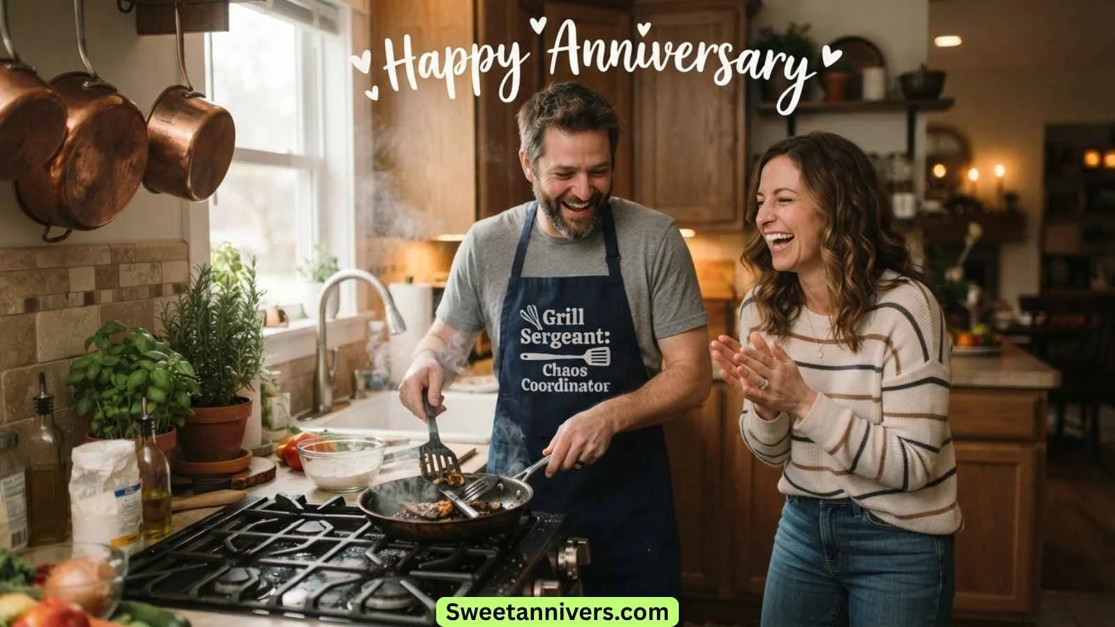 Funny Happy Anniversary to My Husband