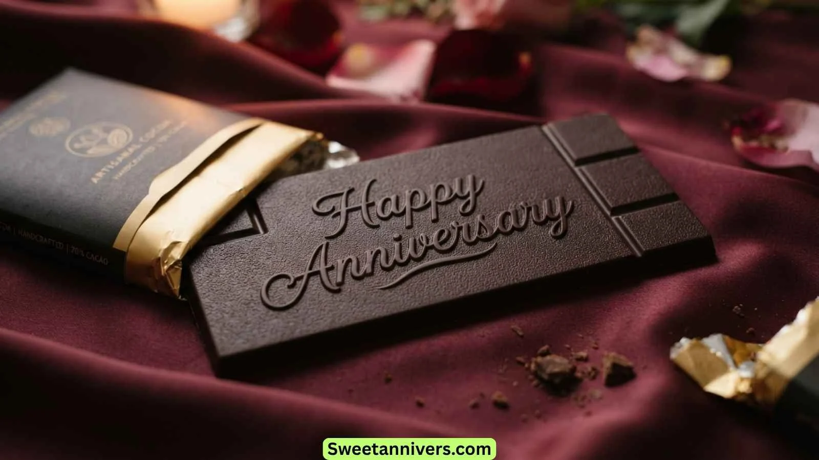 Happy Anniversary Chocolate Bar