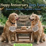 Happy Anniversary Dogs Funny