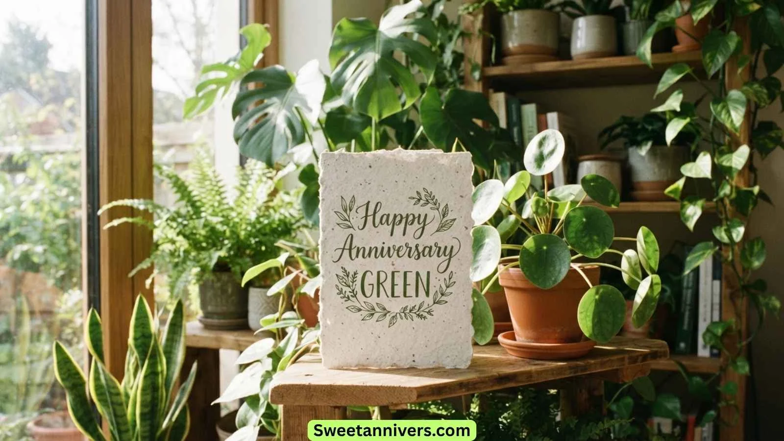 Happy Anniversary Green