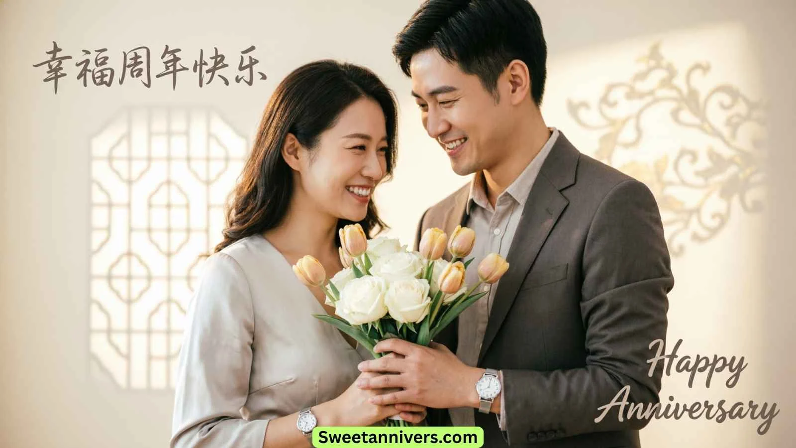 Happy Anniversary in Chinese