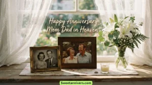 Happy Anniversary Mom Dad in Heaven