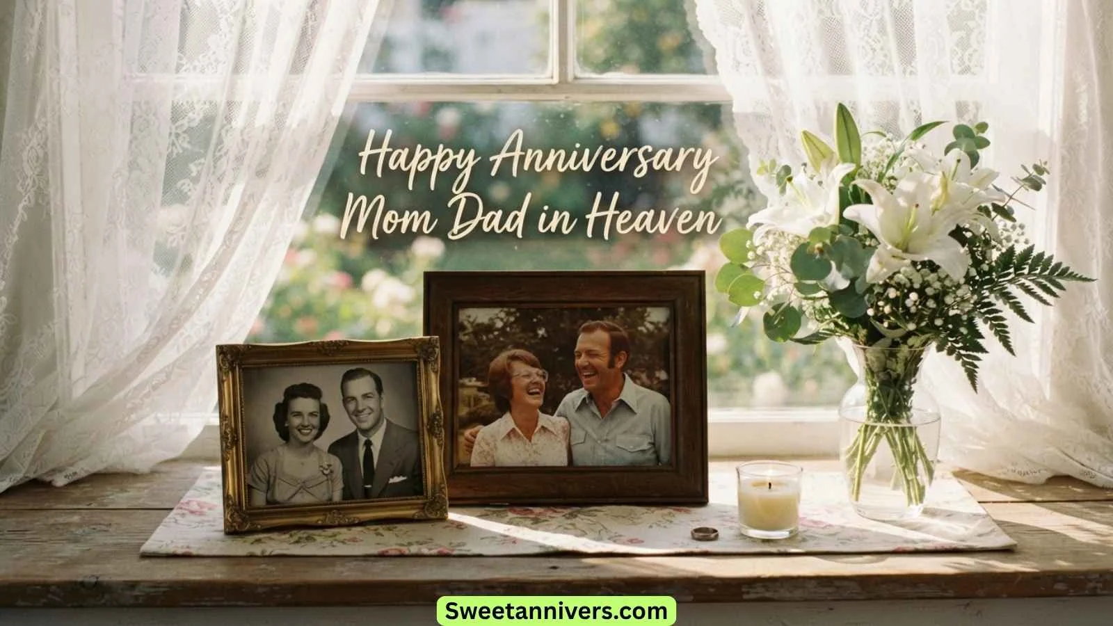 Happy Anniversary Mom Dad in Heaven