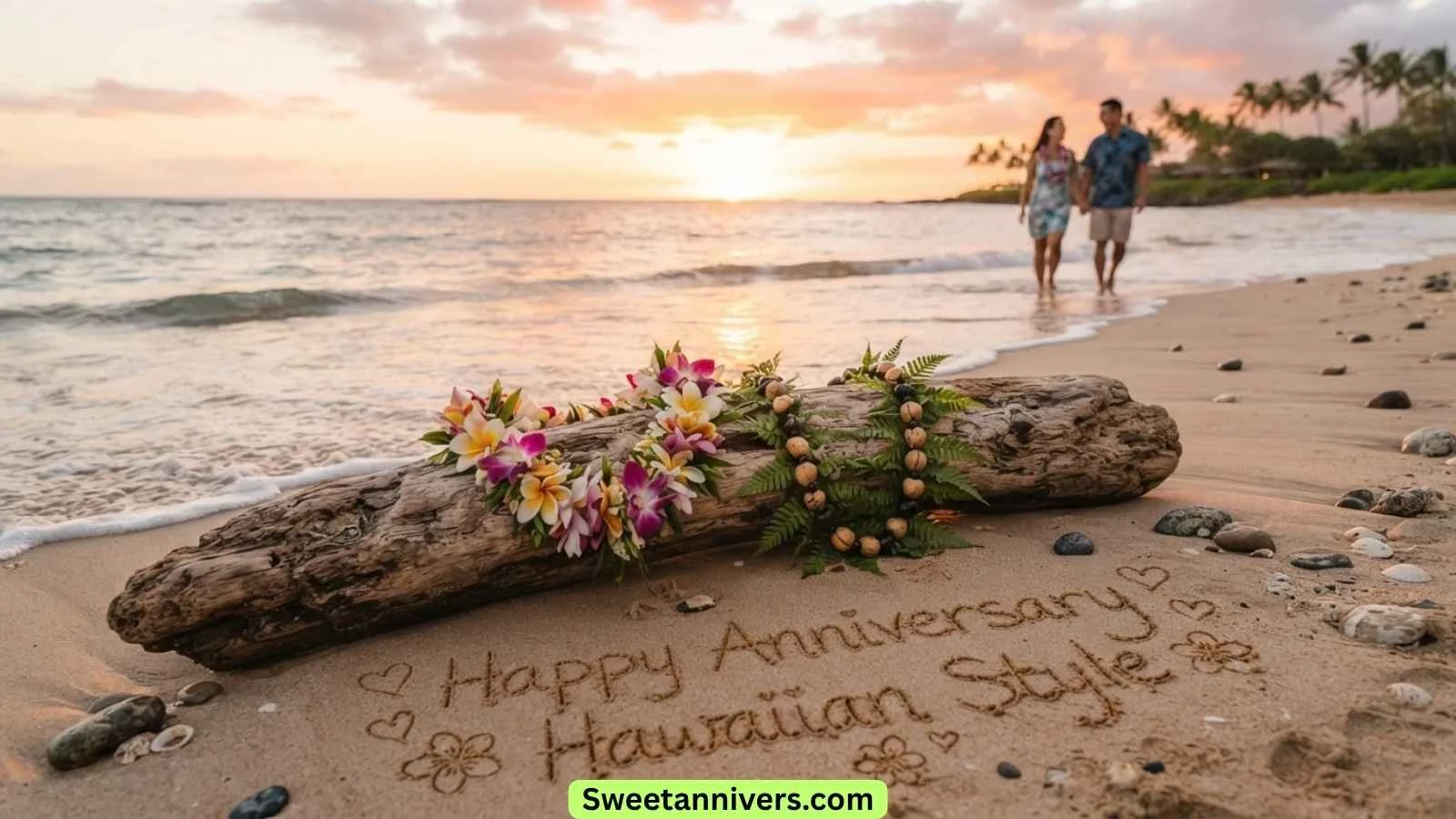 Happy Anniversary Hawaiian Style