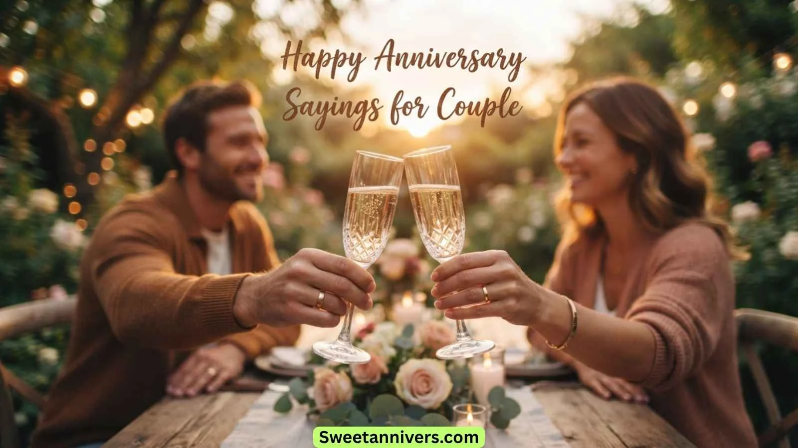 Happy Anniversary Sayings for Couple