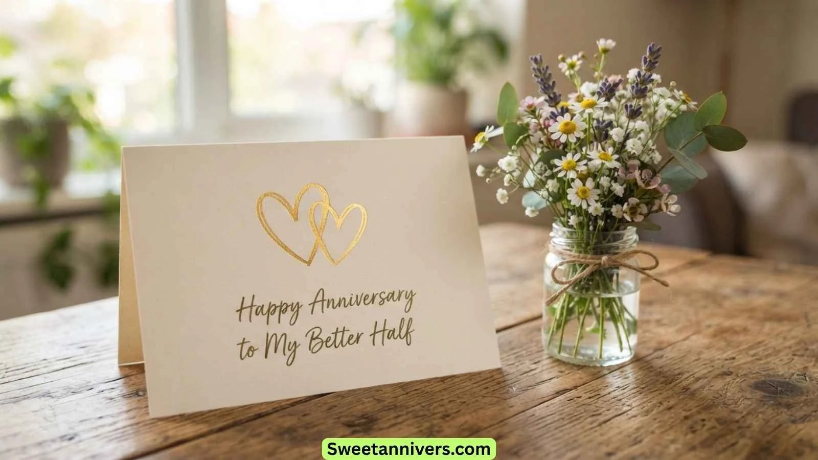 Happy Anniversary to My Better Half