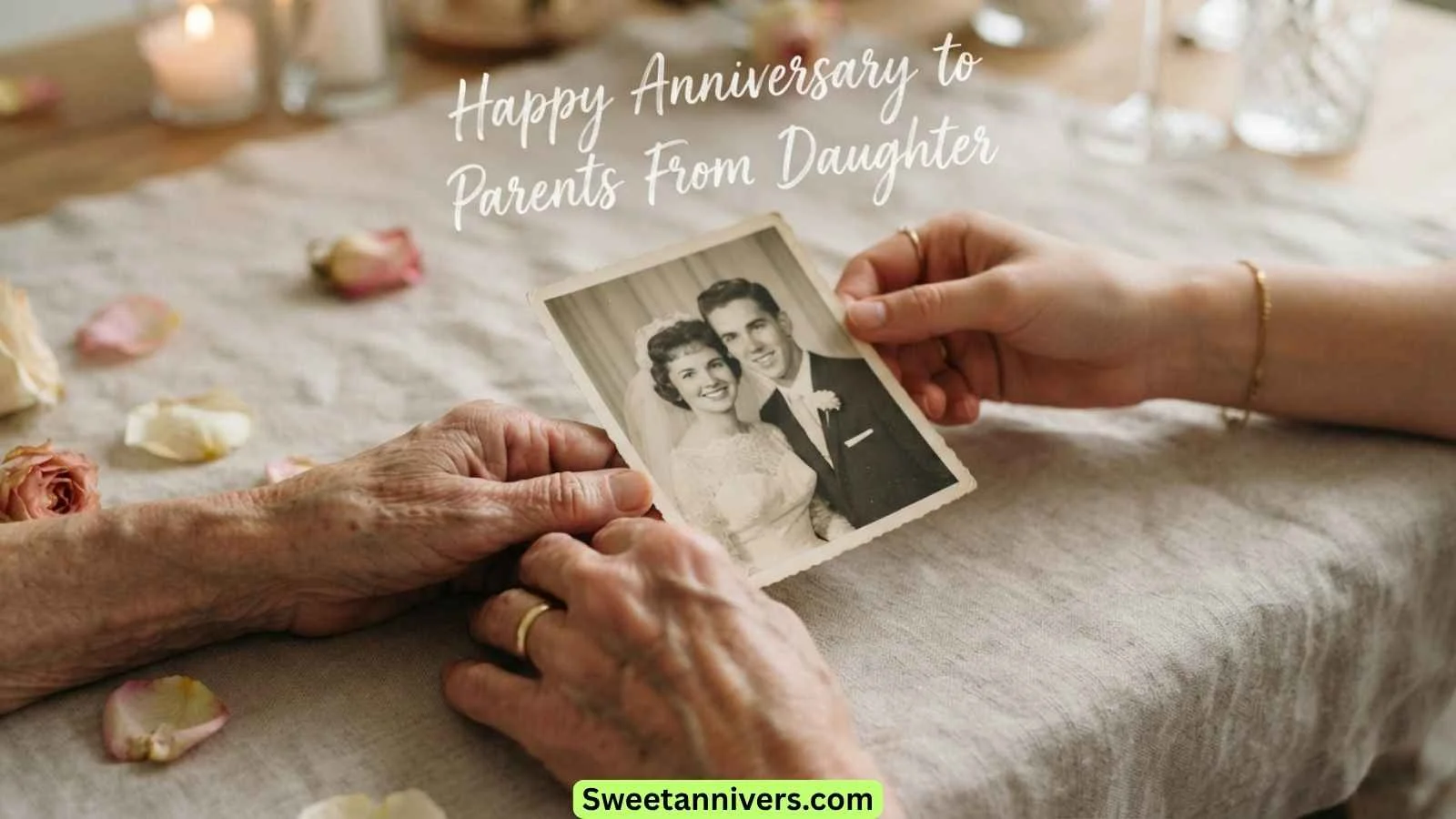 Happy Anniversary to Parents From Daughter