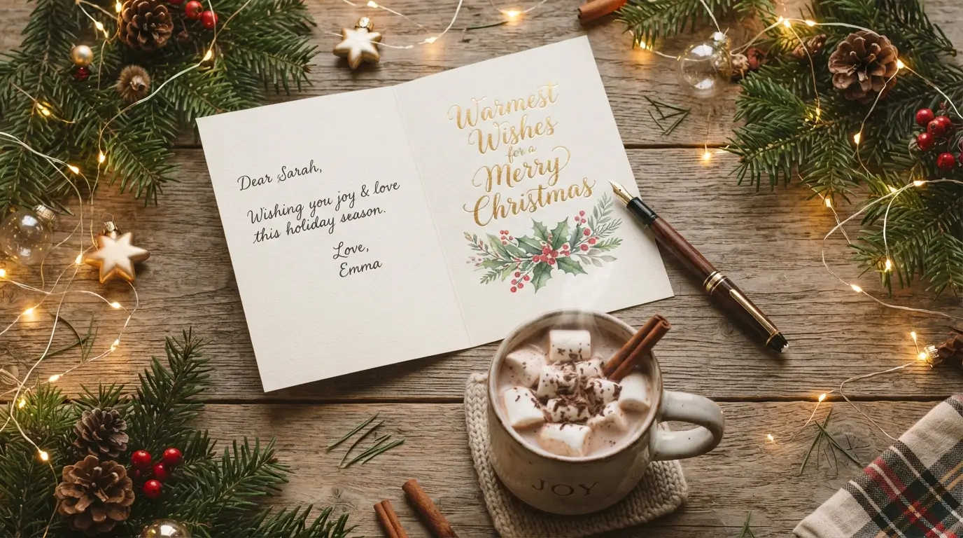 Messages for Christmas Cards