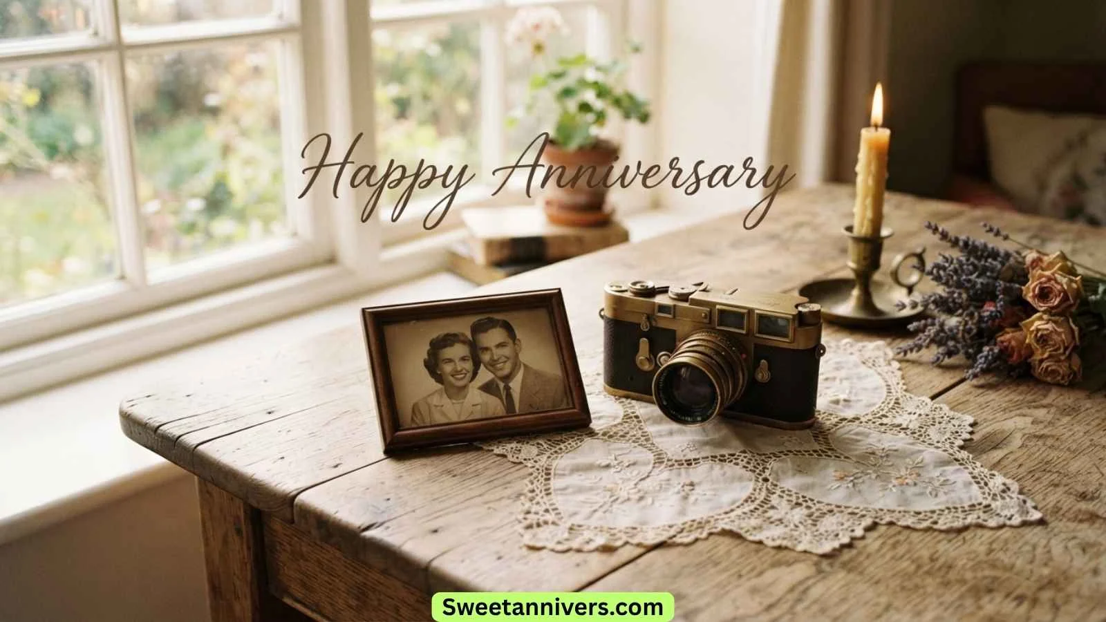 Vintage Happy Anniversary