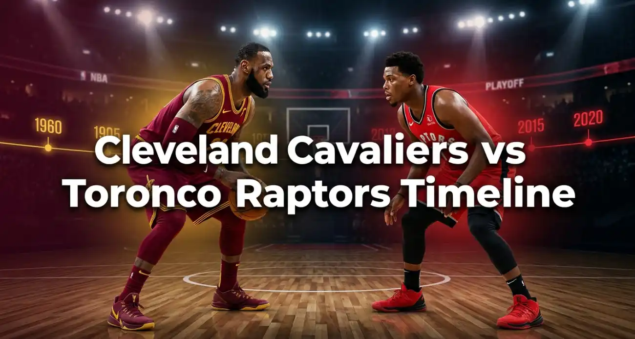 cleveland cavaliers vs toronto raptors timeline
