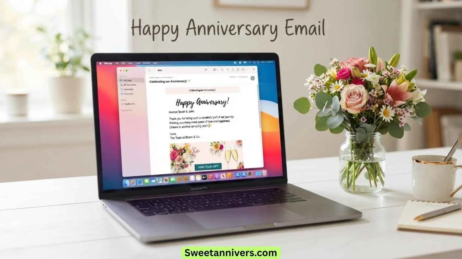 Happy Anniversary Email